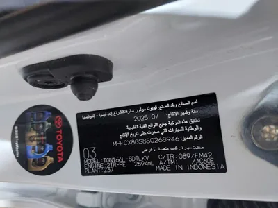 تويوتا فورتشنر GX 2025 مستعملة — صورة 10