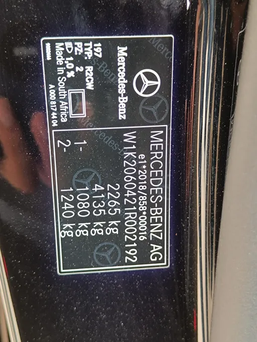 2022 Mercedes C 200 