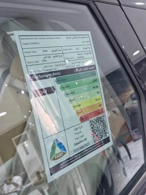 جيلي ستار راي جي إف 2024 