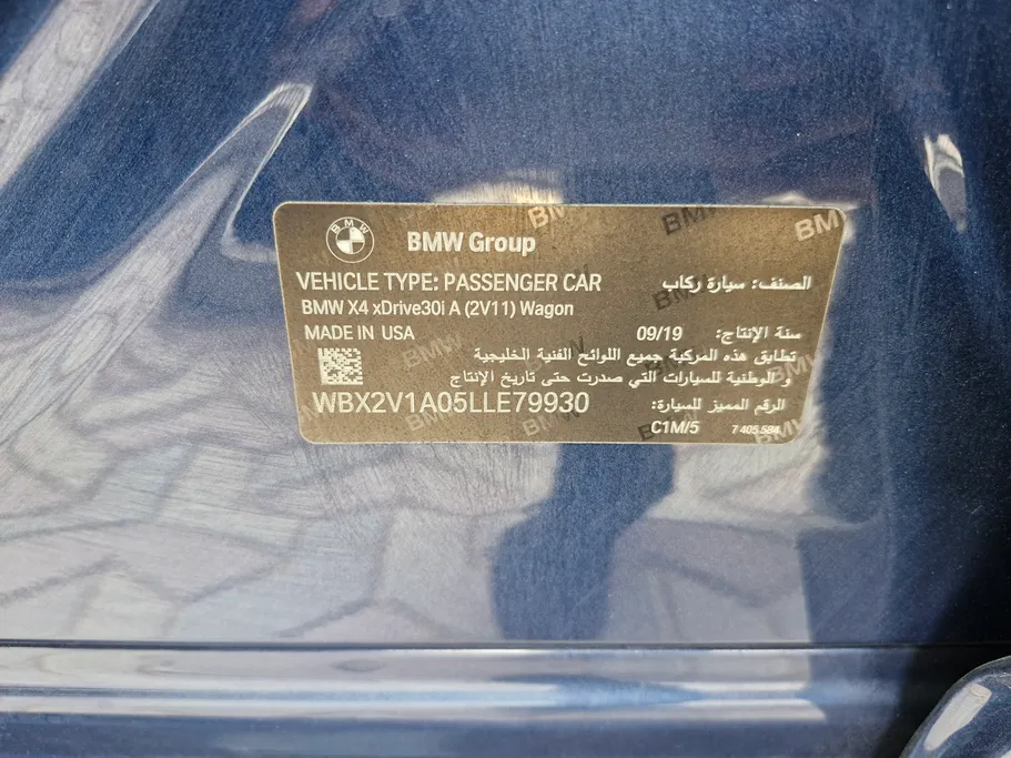 2020 BMW X Series 4 xDrive 30i 