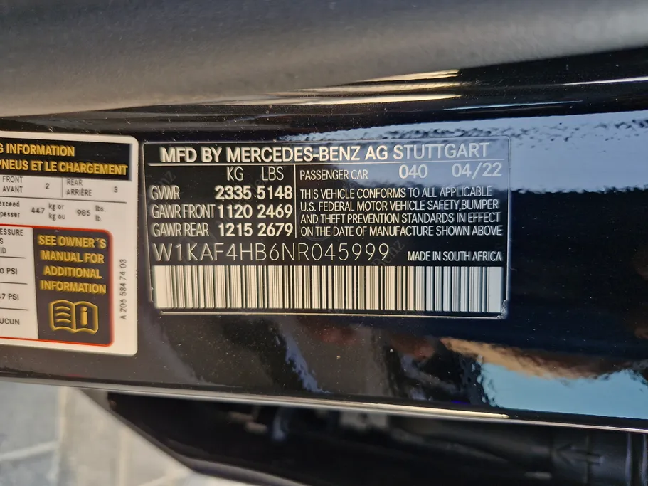 2022 Mercedes C 300 