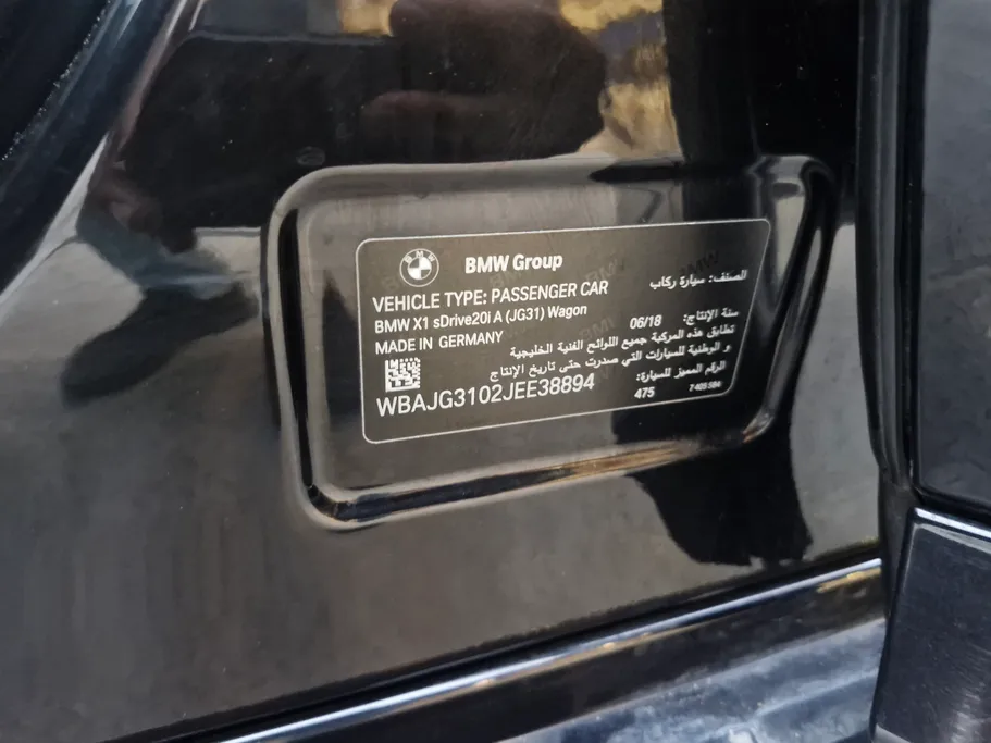 2018 BMW X Series 1 S Drive 20 i  