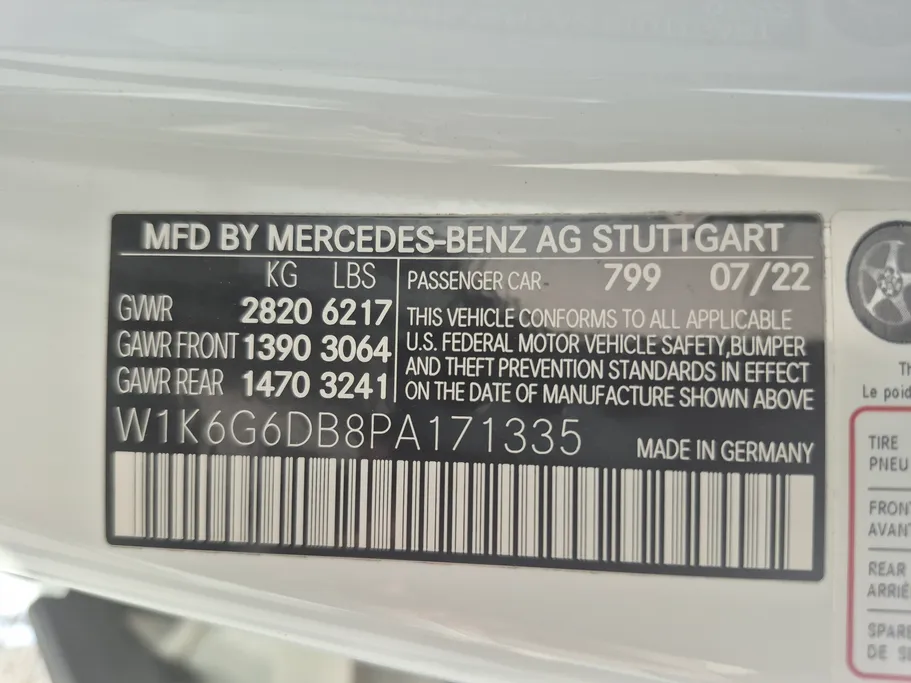 2023 Mercedes S Class 500 