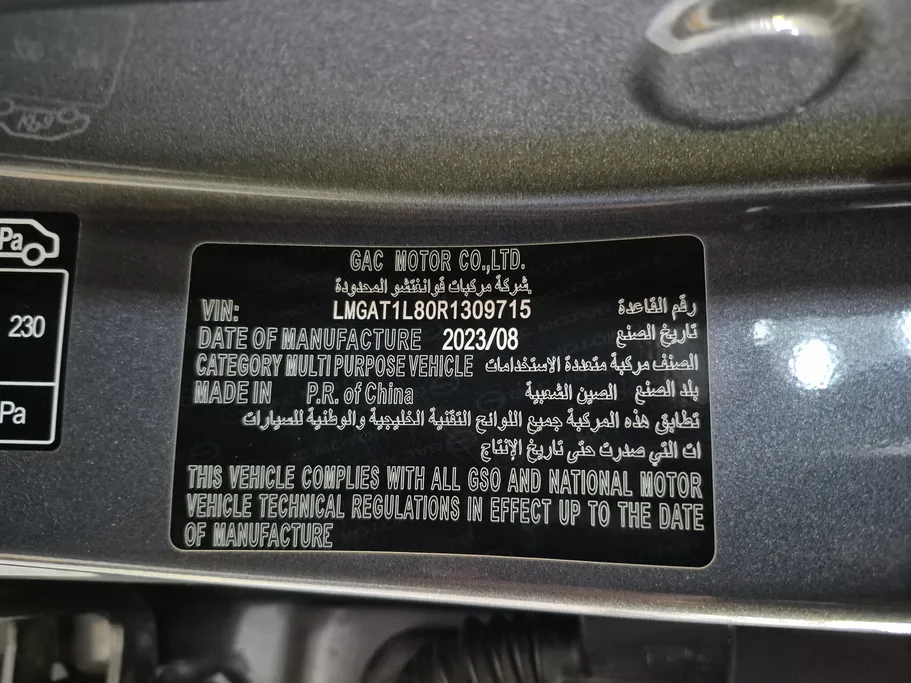 2024 GAC Emkoo GL 