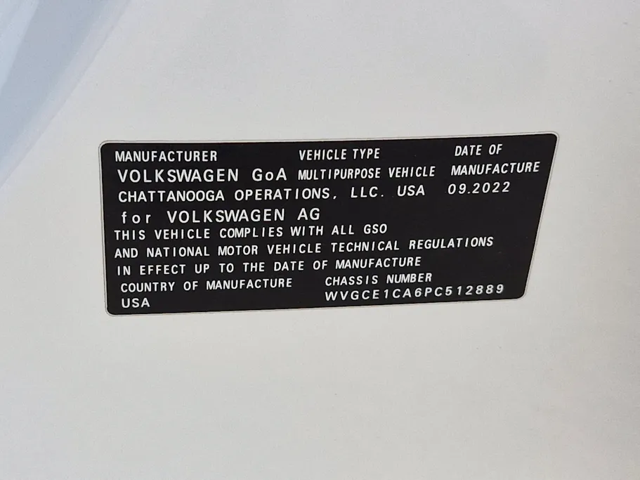 2023 Volkswagen Teramont  