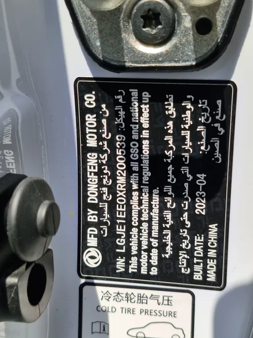 2024 Dongfeng  Shine Max E1 