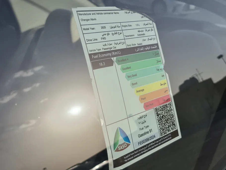 2025 Changan Alsvin Full Option 