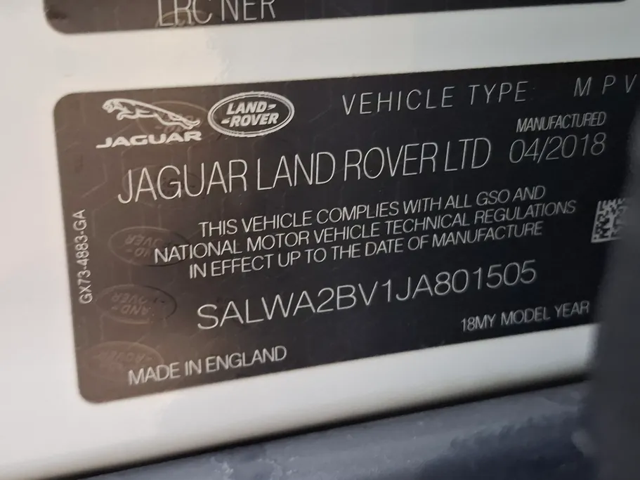 2018 Range Rover Range Rover Sport HSE 