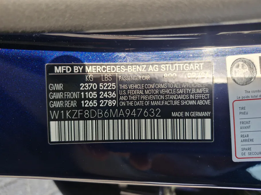 2021 Mercedes E 350 
