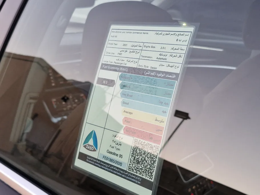 2021 Audi A6 40 TFSl 