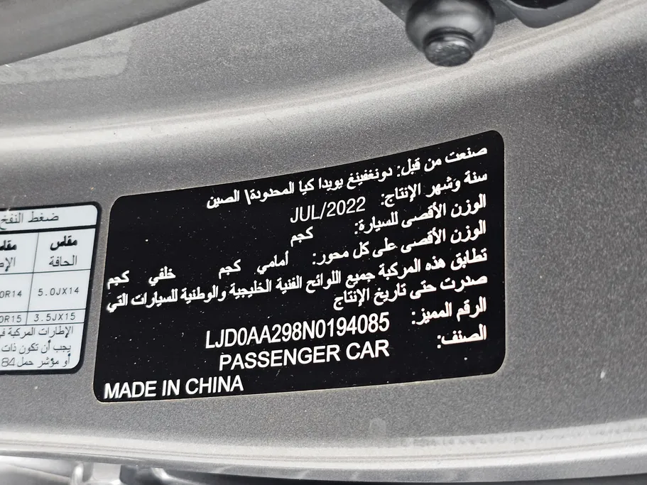كيا بيجاس LX 2022 