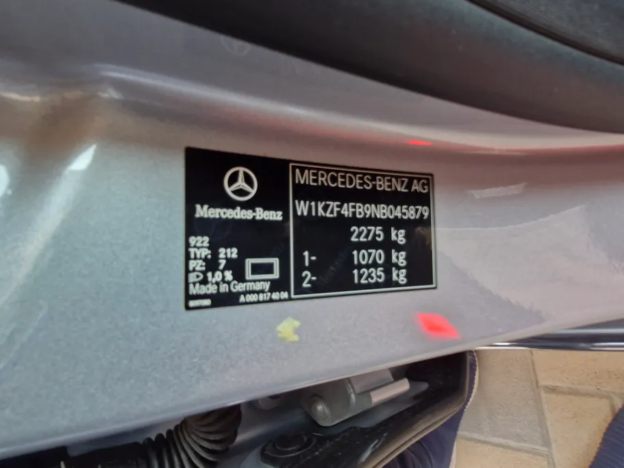 2022 Mercedes E 250 