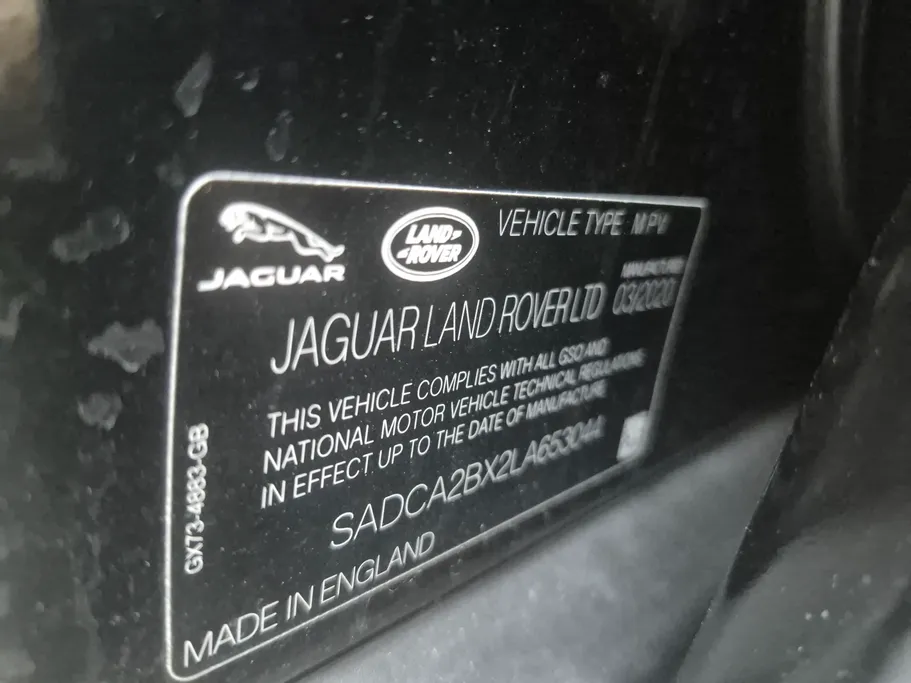 2020 Jaguar F-Pace  