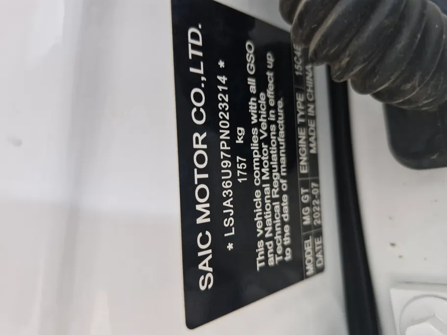 2023 MG GT LUX 