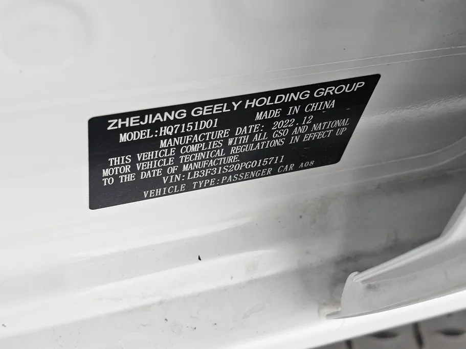 2023 Geely Emgrand GS 