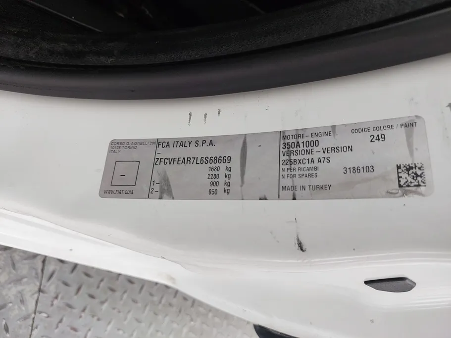 2020 Fiat Fiorino  