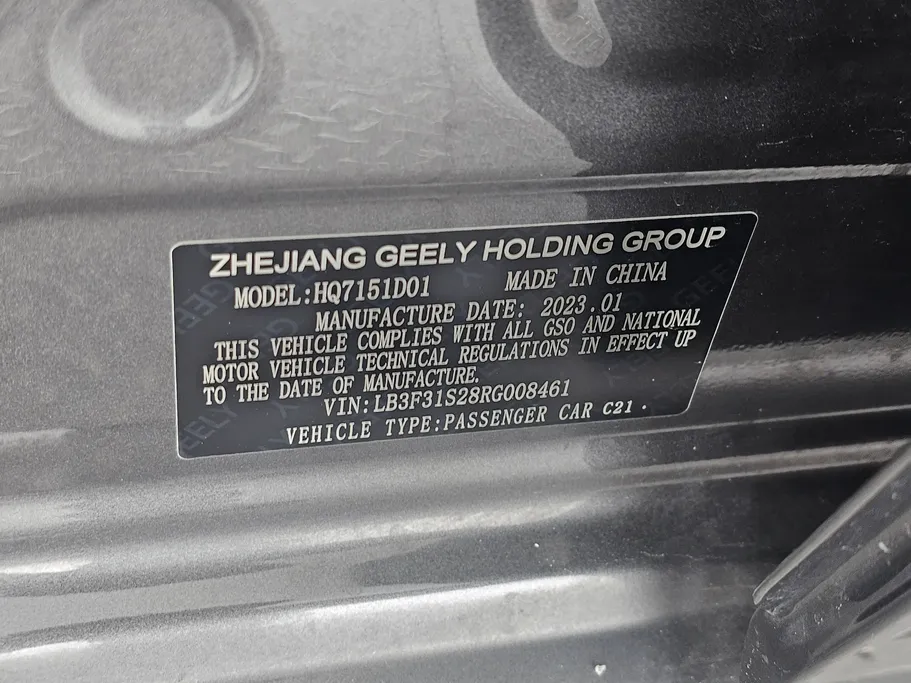 2024 Geely Emgrand GS 