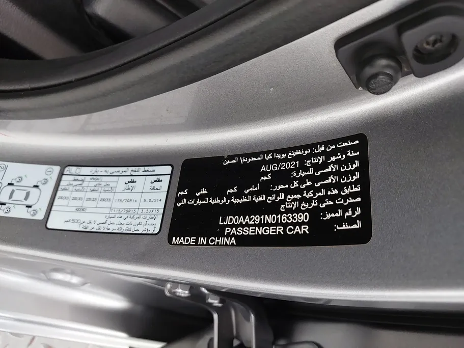 كيا بيجاس LX 2022 