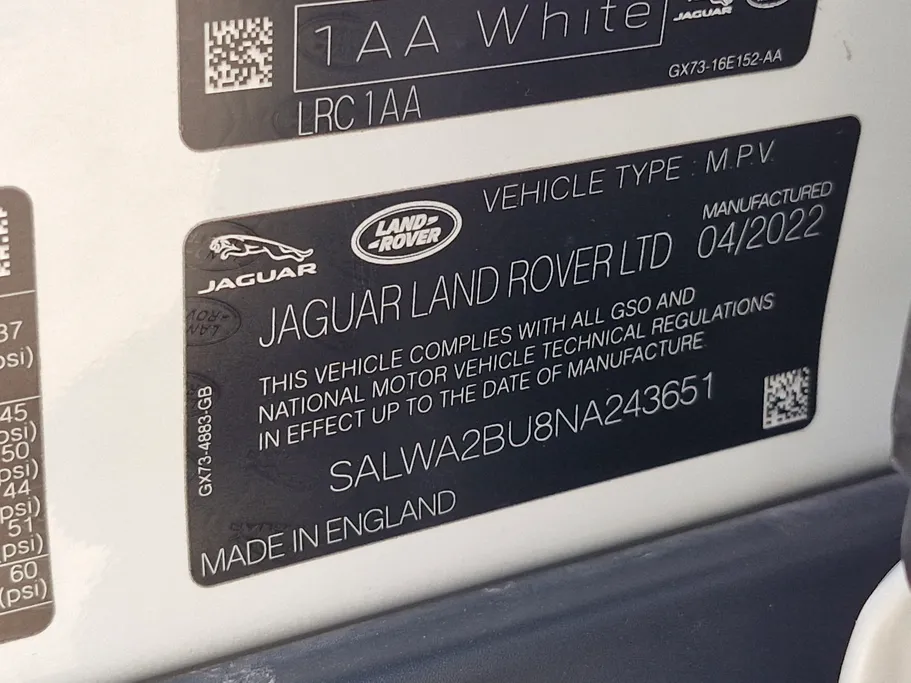 2022 Range Rover Range Rover Sport HSE 