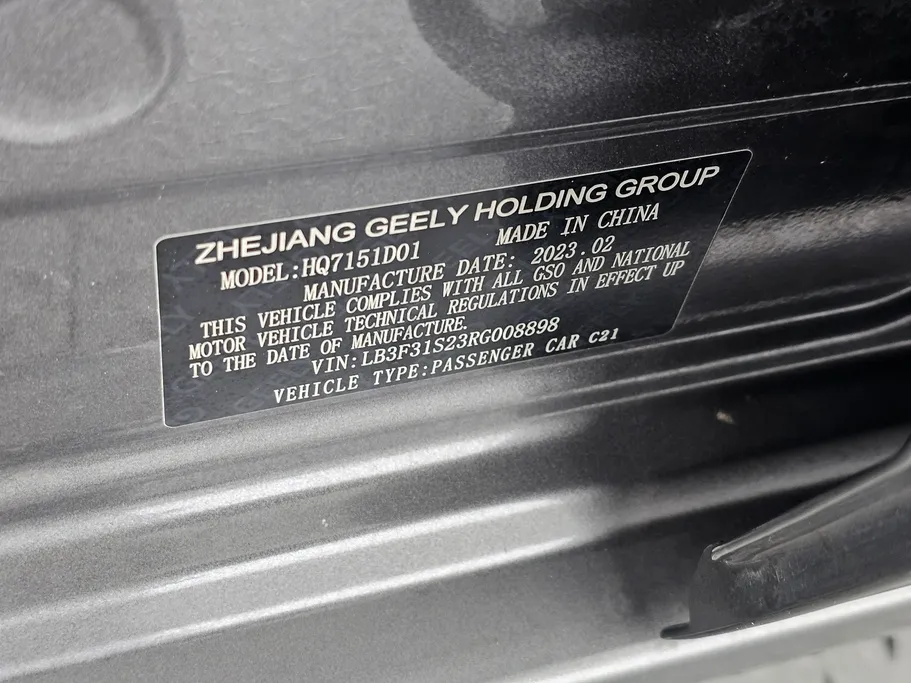 2024 Geely Emgrand GS