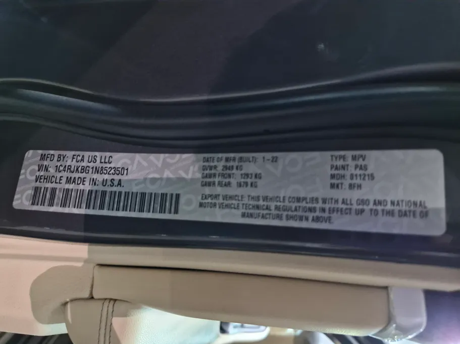 جيب جراند شيروكي ليمتد 2022 