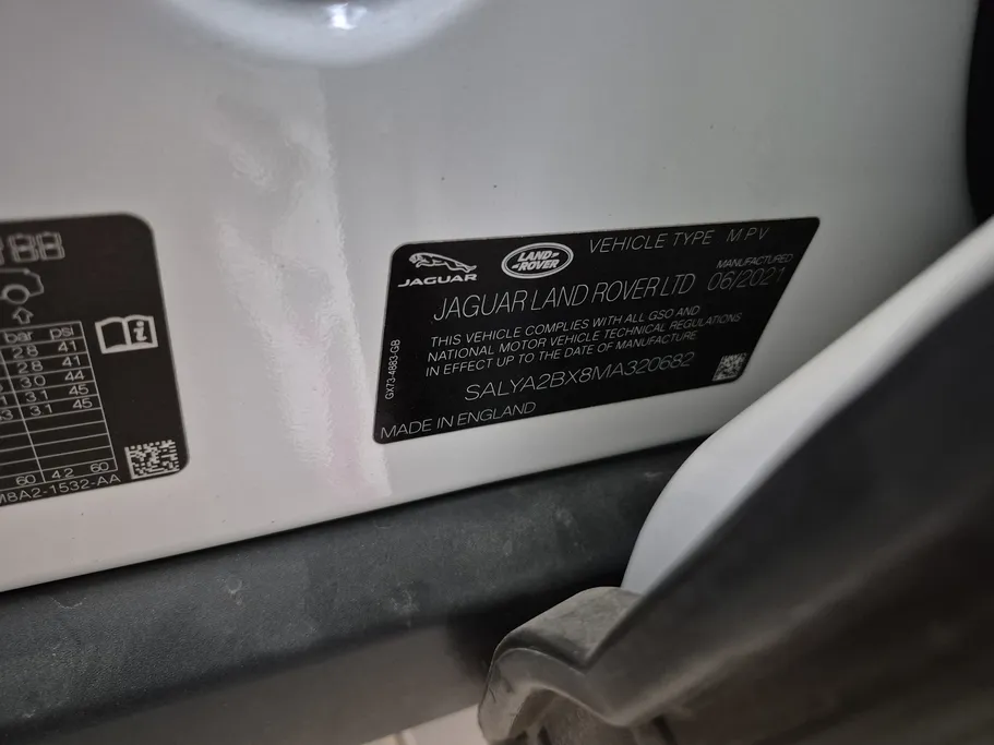 2021 Range Rover Range Rover Velar 