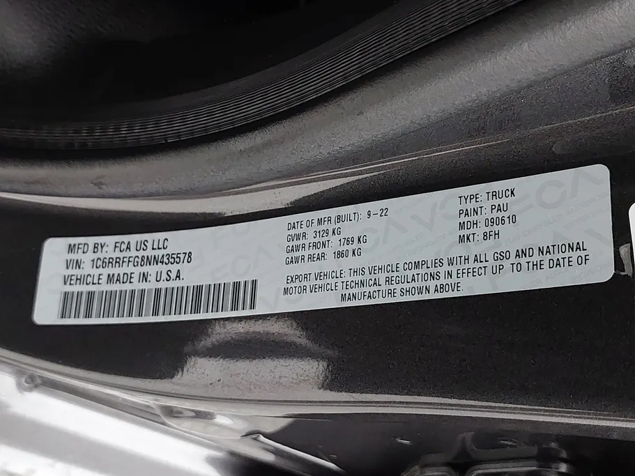 دودج رام BIGHORN 1500 2022 