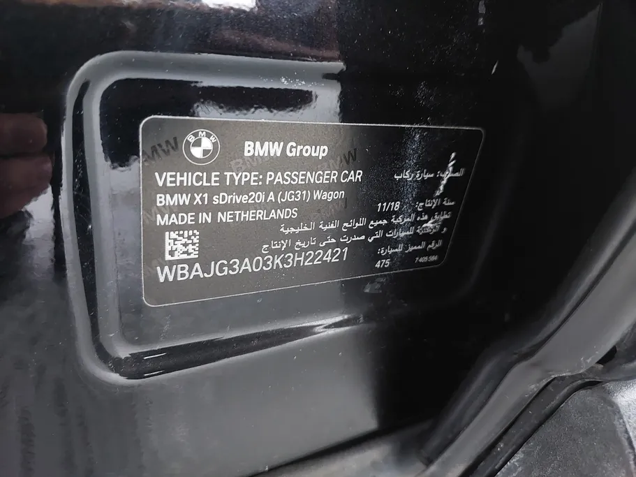 2019 BMW X Series X1sDrive20i A  