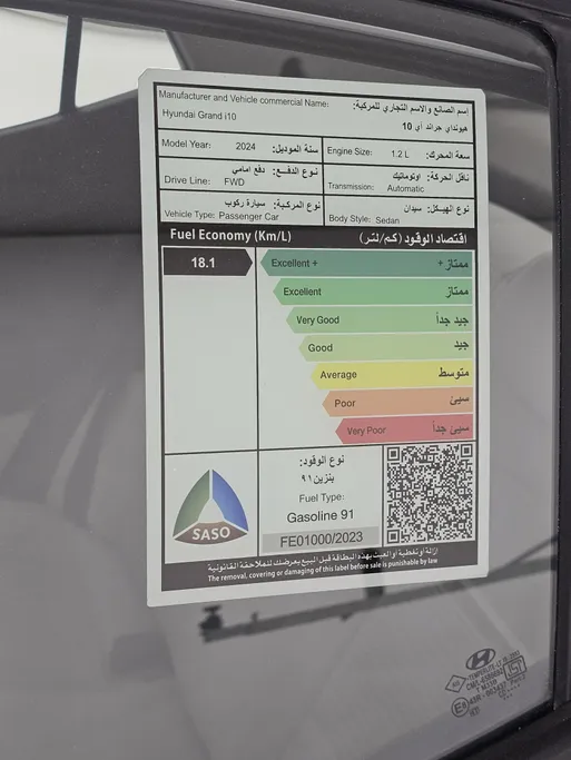 2024 Hyundai Grand i10 Fleet 