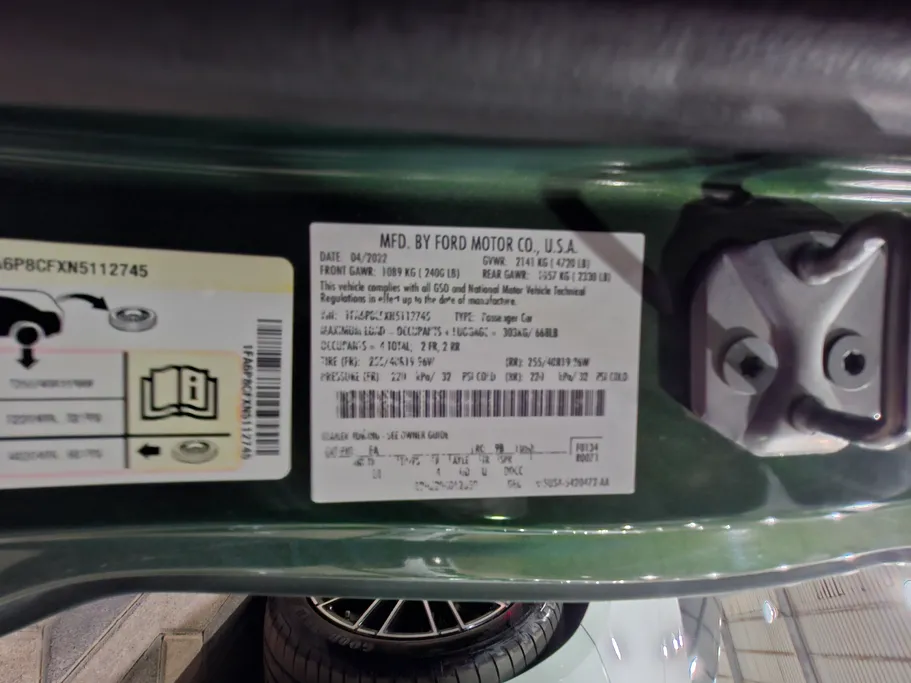 2022 Ford Mustang GT 