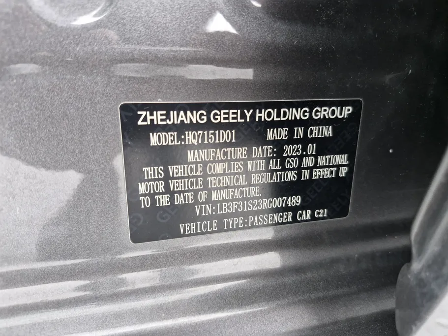 2024 Geely Emgrand GS 
