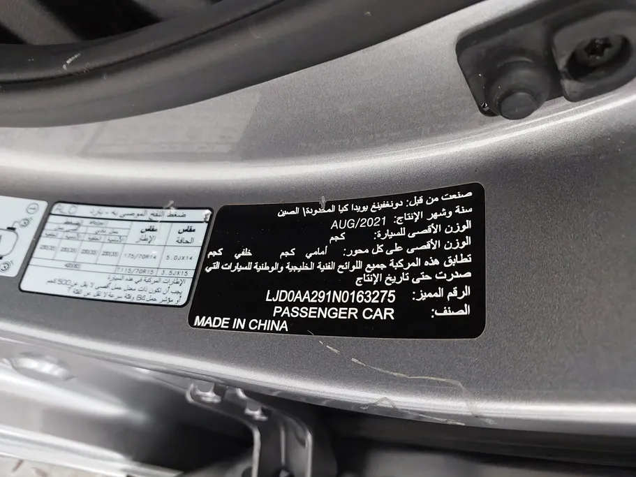 كيا بيجاس LX 2022 