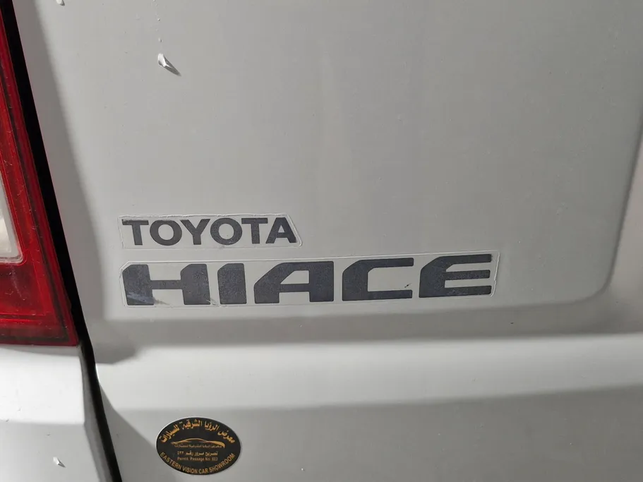2019 Toyota Haice فان بضاعه 