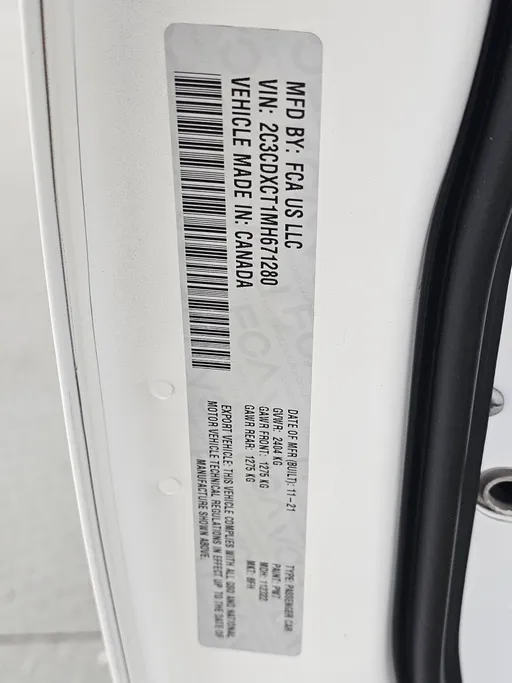 دودج تشارجر RT 2021 