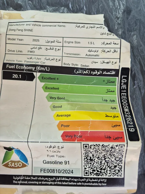 دونج فينج شاين E1 2025 