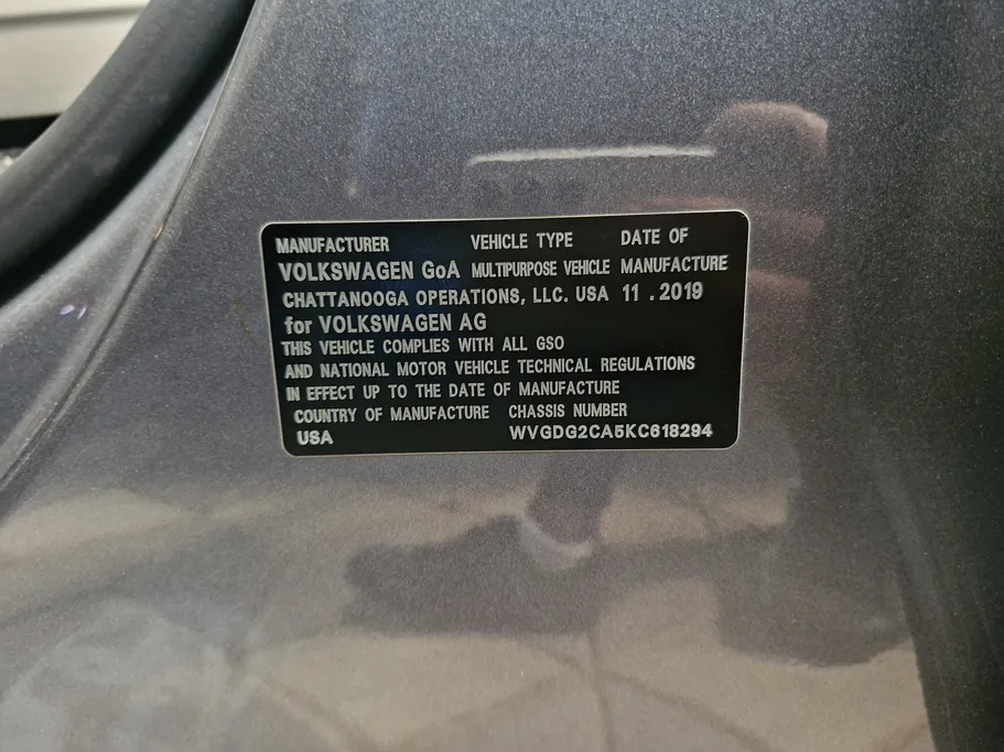 2018 Volkswagen Teramont  