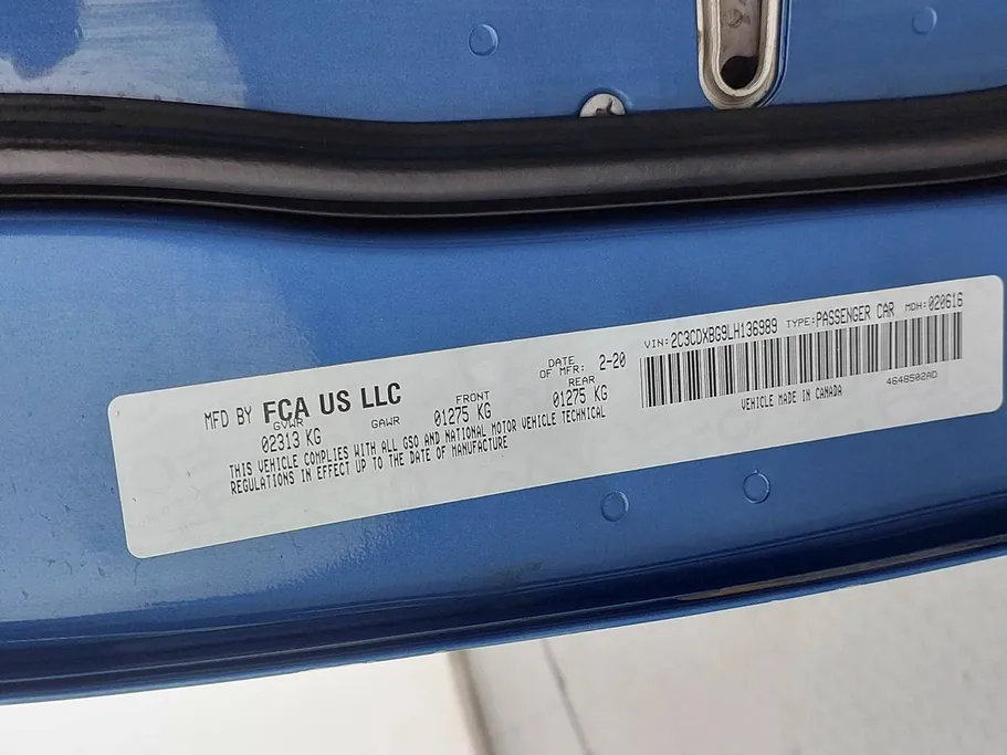 دودج تشارجر SXT 2020 