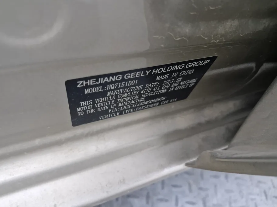 2024 Geely Emgrand GS 