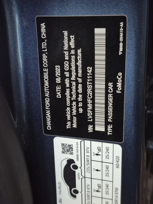 2024 Ford Taurus Trend 