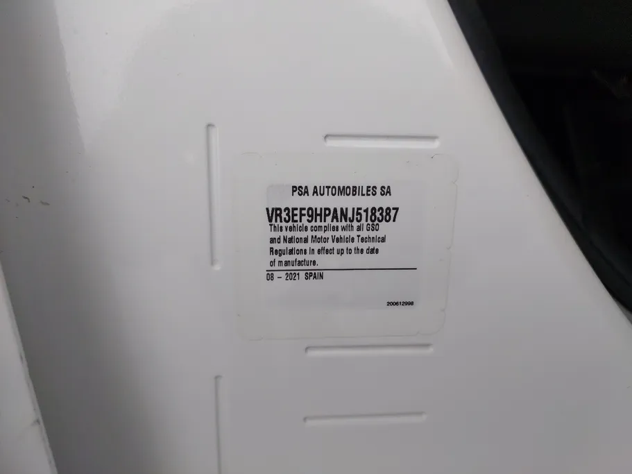 2022 Peugeot Partner Short van 