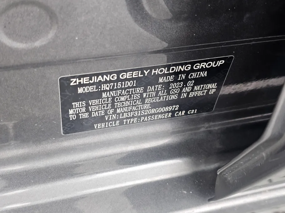 2024 Geely Emgrand GS 