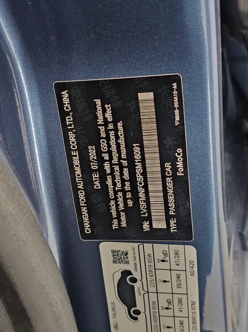 2023 Ford Taurus Titanium 