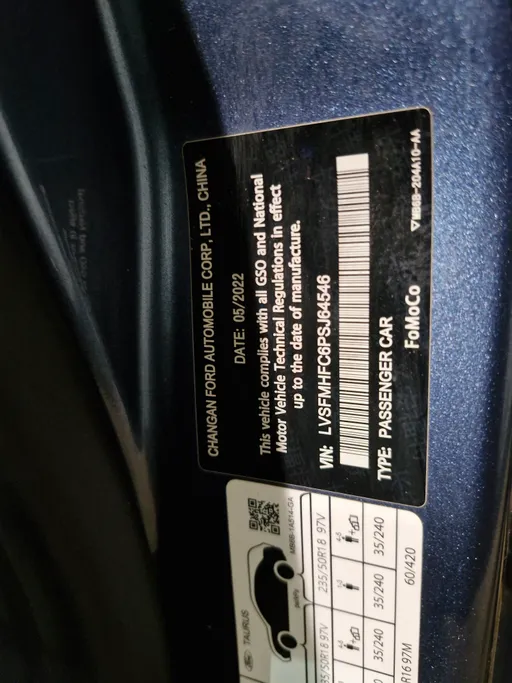 2023 Ford Taurus Trend New Shape 