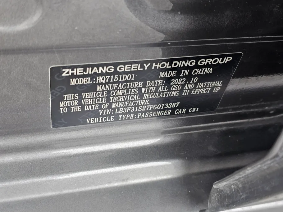 2023 Geely Emgrand GS 