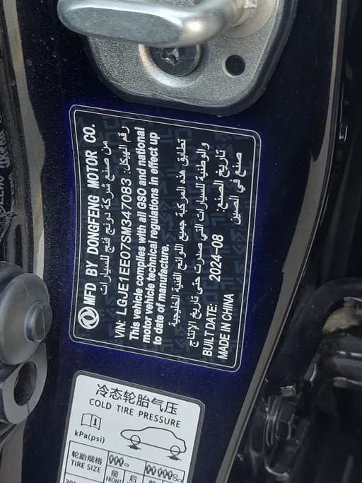 2025 Dongfeng  Shine E1 