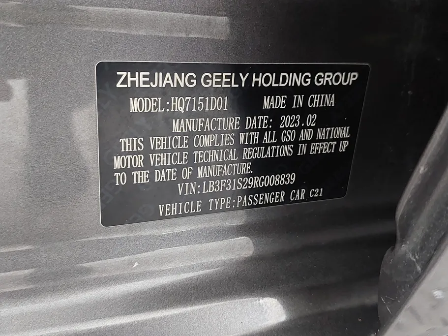 2024 Geely Emgrand GS 