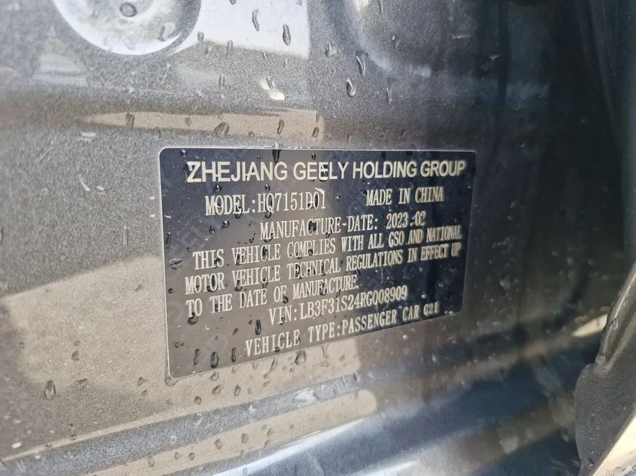 2024 Geely Emgrand GS 