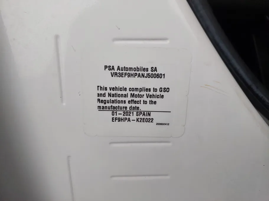 2022 Peugeot Partner Short van 