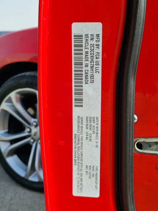 دودج تشارجر GT 2022 