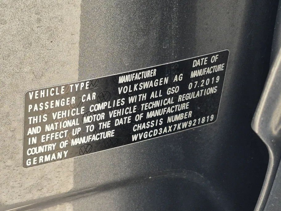 2019 Volkswagen Tiguan R Line 